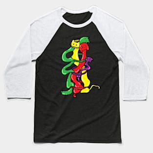 Gooey Cats Baseball T-Shirt